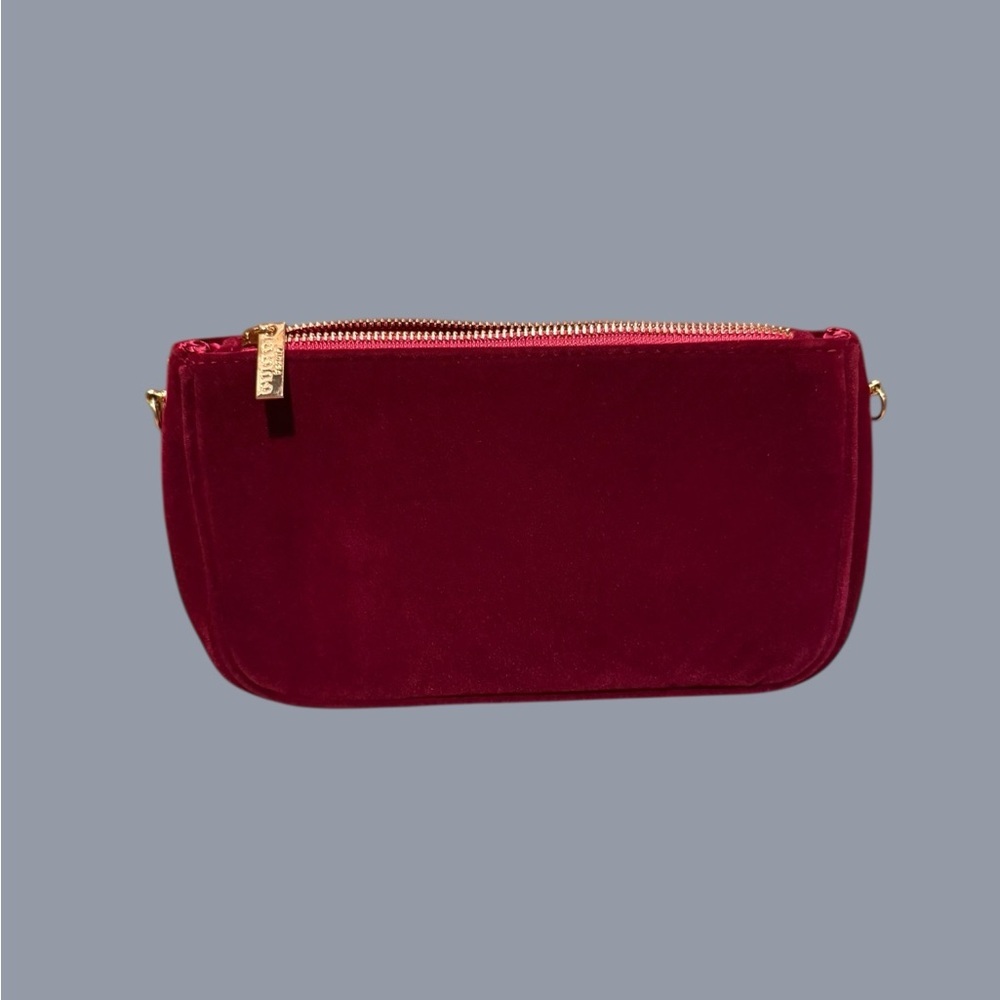GWP Gucci Burgandy Velvet Women's Bag - Picture 3 of 8